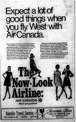 Air Canada, Advertisement