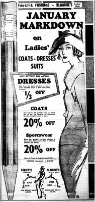 Fashion Advertisement, 1966