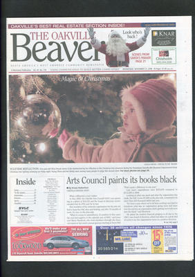 Oakville Beaver, 22 Nov 2006