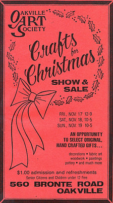 Oakville Art Society: Crafts for Christmas