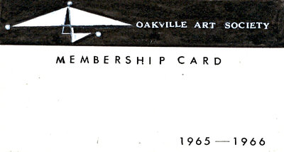 Second Version of 1965 Oakville Art Society logo
