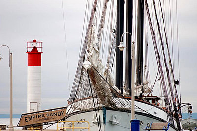 The Empire Sandy docks at Bronte Harbour.<br> Photo courtesy of Bronte BIA.