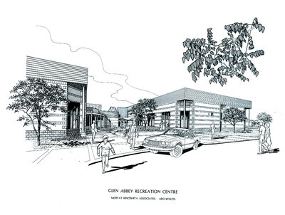 Rendering of Glen Recreation Centre