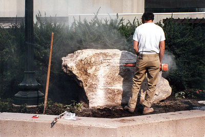 Installation of Commemorative Plaque