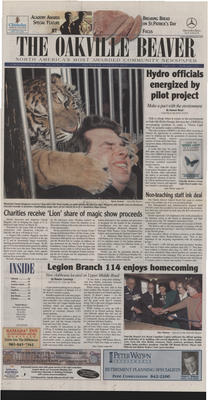 Oakville Beaver, 12 Mar 2003