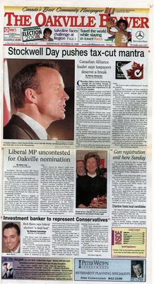 Oakville Beaver, 25 Oct 2000