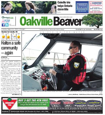 Oakville Beaver, 15 Aug 2013