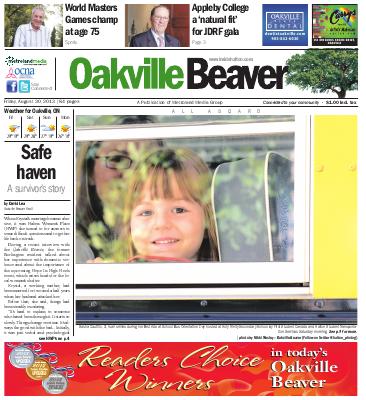 Oakville Beaver, 30 Aug 2013