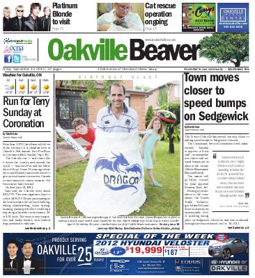 Oakville Beaver, 13 Sep 2013