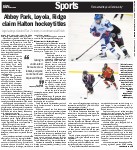 Abbey Park, Loyola, Ridge claim Halton hockey titles: Absence of rep players opened door for house leaguers to develop