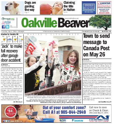 Oakville Beaver, 1 May 2014