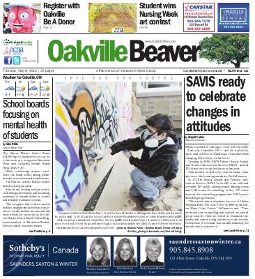 Oakville Beaver, 8 May 2014