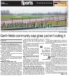 A sod state of affairs: Garth Webb community says grass just isn't cutting it