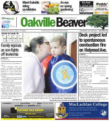 Oakville Beaver, 21 May 2014