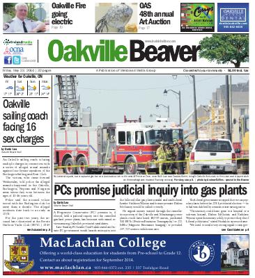 Oakville Beaver, 23 May 2014