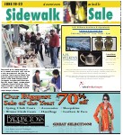 Downtown Oakville sidewalk sale