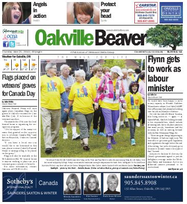 Oakville Beaver, 26 Jun 2014