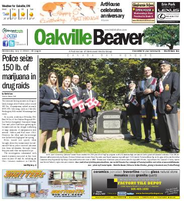 Oakville Beaver, 2 Jul 2014