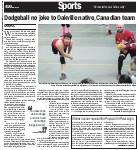 Dodgeball no joke to Oakville native, Canadian team