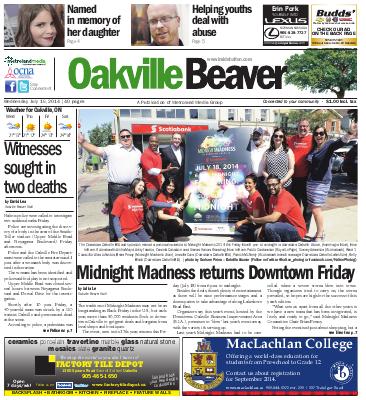 Oakville Beaver, 16 Jul 2014