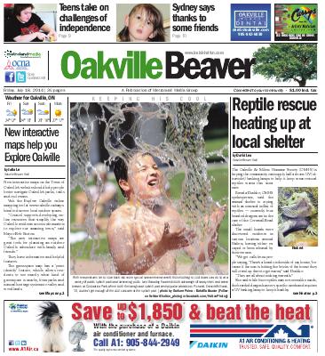 Oakville Beaver, 18 Jul 2014