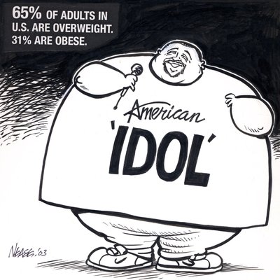 Steve Nease Editorial Cartoons: &quot;American Idol&quot;