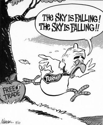 Steve Nease Editorial Cartoons: The Sky is Falling