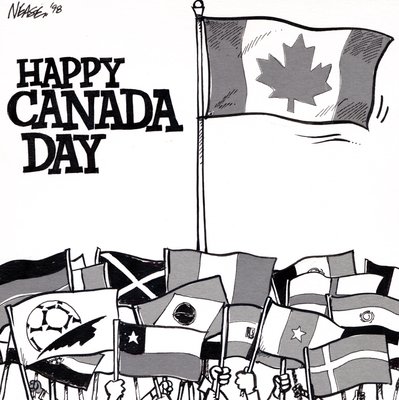 Steve Nease Editorial Cartoons: Happy Canada Day (World Cup)