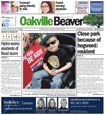 Oakville Beaver, 24 Jul 2014