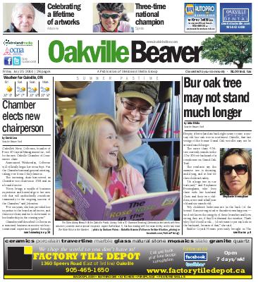 Oakville Beaver, 25 Jul 2014