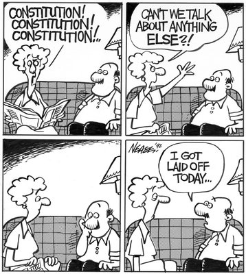 Steve Nease Editorial Cartoons: Constitution Talk