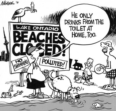 Steve Nease Editorial Cartoons: Beaches Closed