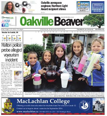 Oakville Beaver, 22 Aug 2014