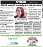 Oakville student's screenplay wins national contest: Danielle Roy's A Tomato in the Sun a hit with Passages Canada's Write and Mark Art!