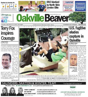 Oakville Beaver, 11 Sep 2014