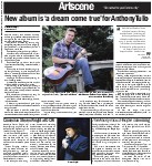 New album is 'a dream come true' for Anthony Tullo