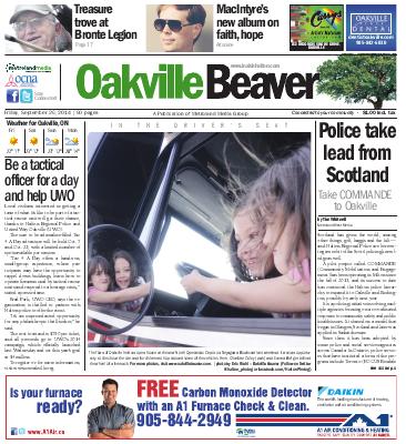 Oakville Beaver, 26 Sep 2014