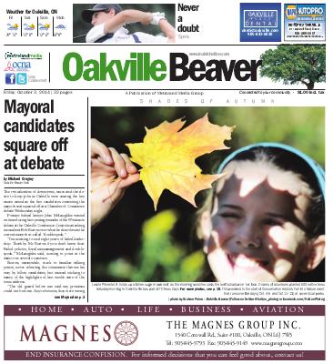 Oakville Beaver, 3 Oct 2014