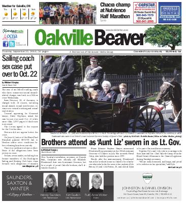 Oakville Beaver, 25 Sep 2014