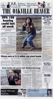 Oakville Beaver, 27 Feb 2002