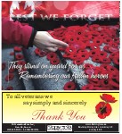 Lest We Forget