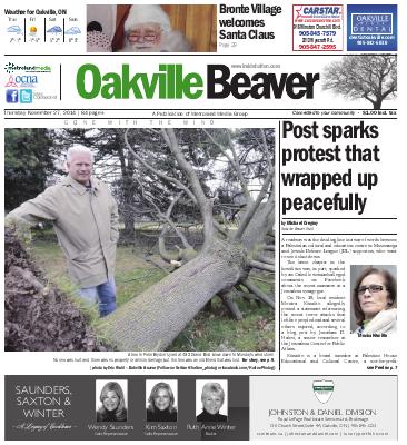 Oakville Beaver, 27 Nov 2014