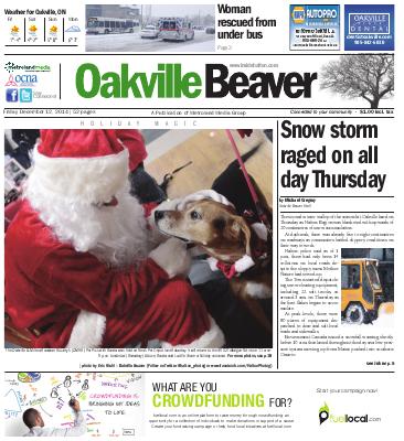 Oakville Beaver, 12 Dec 2014