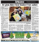 Art gives Aiden 'total freedom' from autism