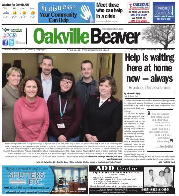 Oakville Beaver, 18 Dec 2014