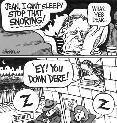 Steve Nease Editorial Cartoons: Stop that Snoring