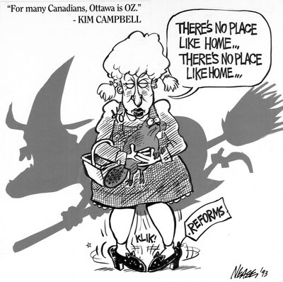 Steve Nease Editorial Cartoons: &quot;Ottawa is OZ&quot;