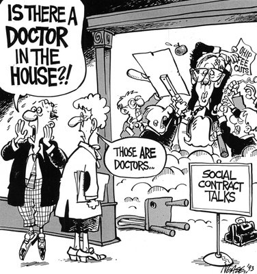 Steve Nease Editorial Cartoons: Is there a doctor in the house?