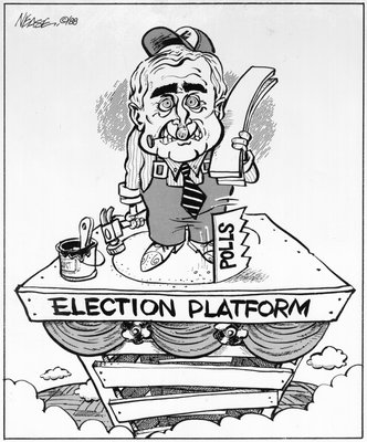 Steve Nease Editorial Cartoons: Election Platform