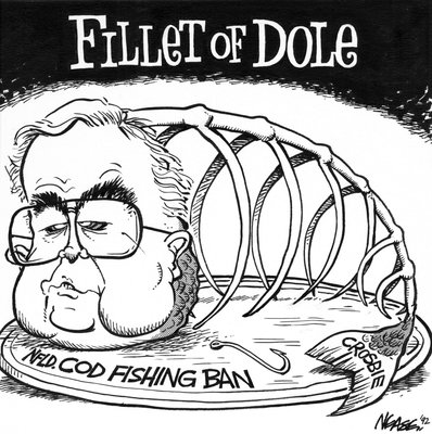 Steve Nease Editorial Cartoons: Fillet of Dole